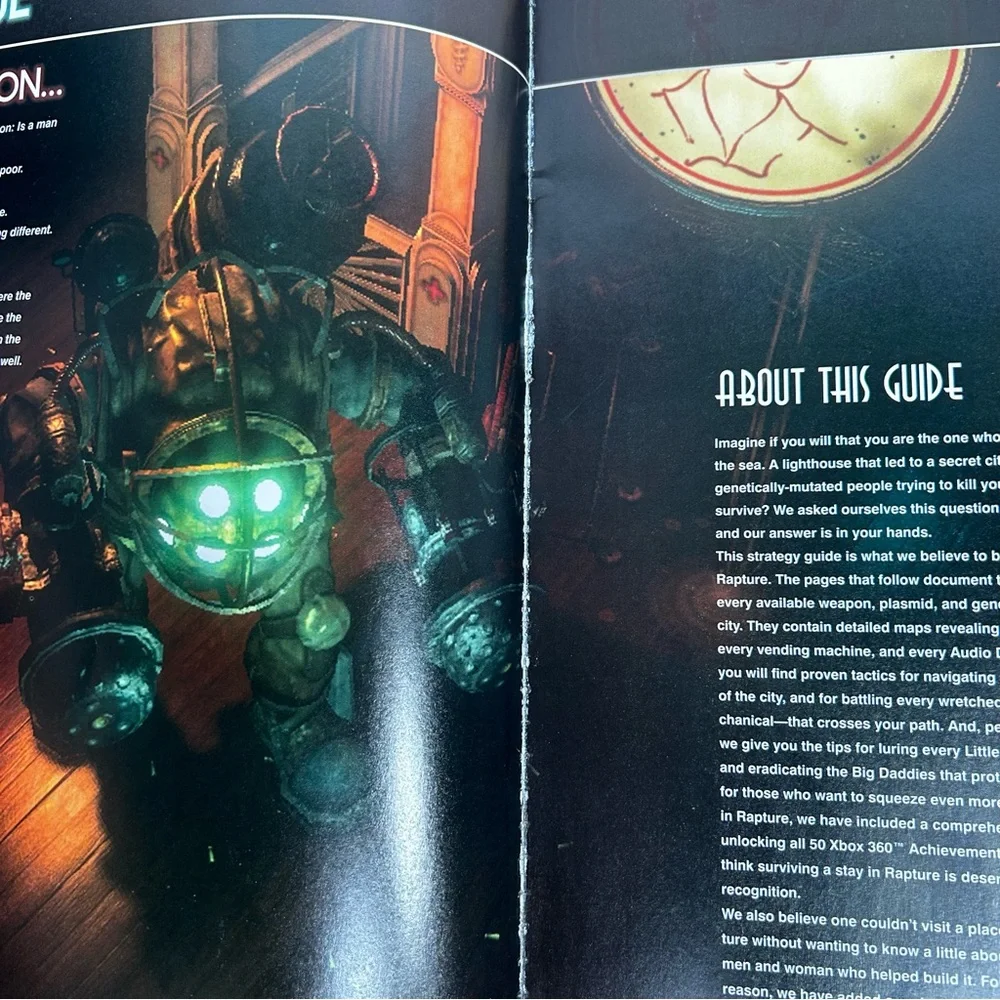BioShock Gaming Guide by BradyGames - Black and Blue Edition